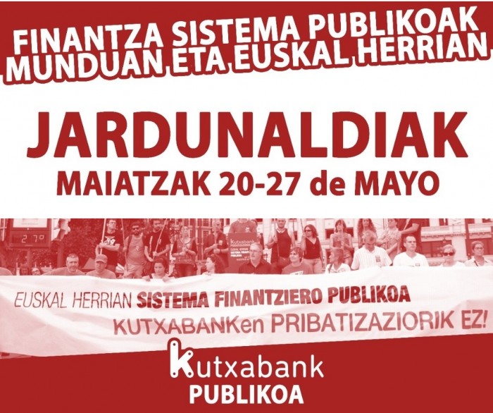 Jornadas: Sistemas Financieros Públicos en el mundo y en Euskal Herria